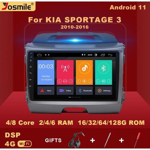 2+32G 2 din Android 11 Car Radio Multimedia Player For Kia Cerato K3 2013 2014 2015 Video GPS Navigation Stereo Carplay RDS DSP