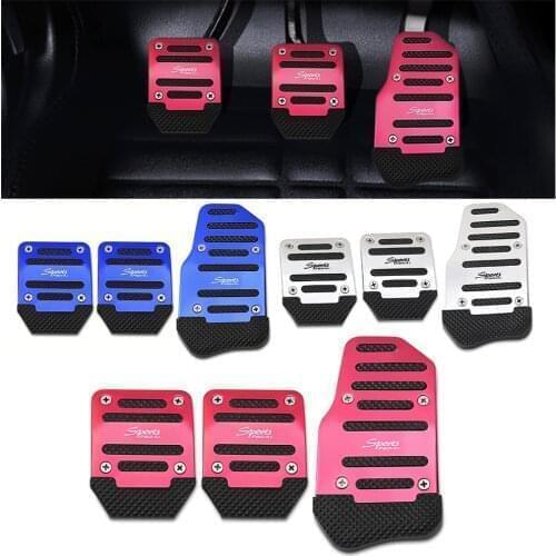 Car Accessories Manual automatic Transmission Non-Slip Pedal Cover for Ford Transit Ranger Mustang Ka Fusion Focus F-150