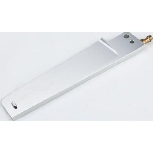 Free Shipping 115mm RC Boat steering-wheel CNC Aluminium alloy steering rudder spare parts 27*115mm