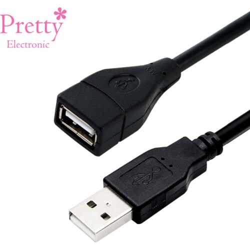 USB 2.0 Cable Extender Cord Wire Male to Female Data Transmission Cables Super Speed Data Extension cable 0.5m 1m 1.5m 3m 5m