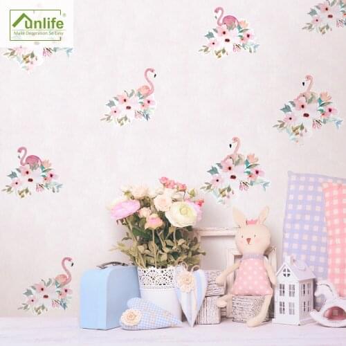 Funlife® Birds and Flowers Wallpaper Home Decor Window Decals Wall Stickers Wall Decals Self-Adhesive Kids Bedroom Living Room