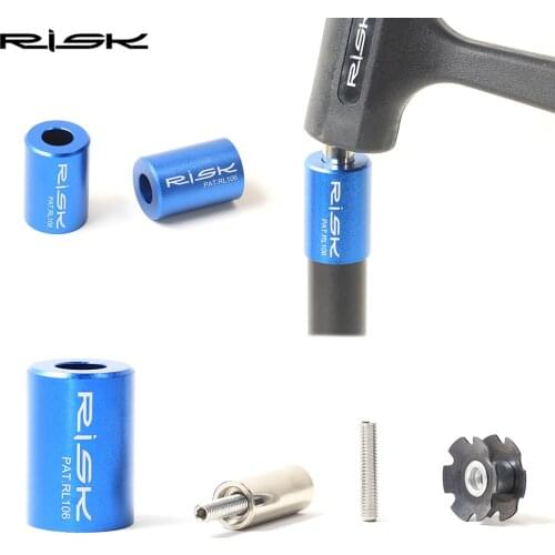 RISK Bicycle Front Fork Headset Installing Star Nut Mounting Sleeve Setting Kit Installation Tool for Mountain Road Bike Parts