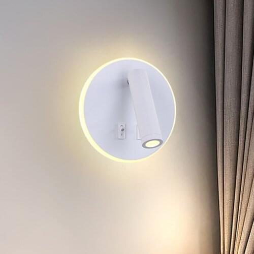 Creative Wall Lamp Household Wall Mount Light Fixtures LED Bedroom Lamp 13W Warm Light Lighting for Porch/Hallway Night Lamp
