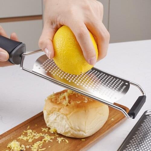 Multifunctional Stainless Steel Cheese Lemon Fruit Peeler Shredder Mini Spice Grater Fruit Vegetable Tool
