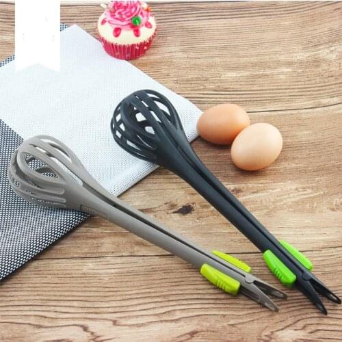 Kitchen Silicone Mixer Non-slip Easy-to-Clean Whisk Mixer Egg Cream Mixer Sauce Shaker Cake Mixer Kitchen Tool