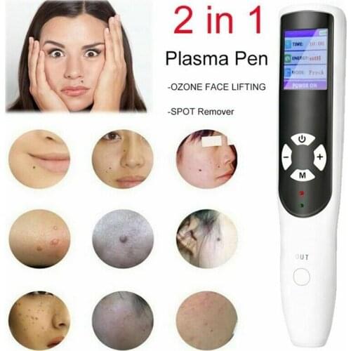 2021 Newest USB Rechargeable PAA Ozone Skin Rejuvenation Face Lifting Plasma Pen for Mole Nevus Dark Spot Removal Eyelid lift