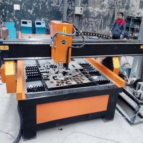 200A Arc plasma cutter Table Compressed Air Plasma Cutting Machine Dual Voltage 60A 1-30mm Cut Metal Pipe Cutting Machinery