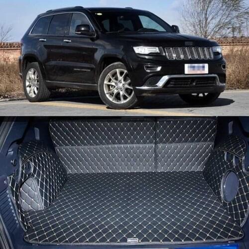 Full Covered Seat Pad Cargo Box Trunk Floor Mat Carpet Liner For Jeep Grand Cherokee