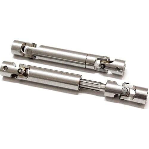 RC Car Drive Shaft, 2 Pcs Metal Drive Joint Shaft CVD RC Upgrade Parts for SCX10 D90 90021 90028 (90Mm-115Mm)