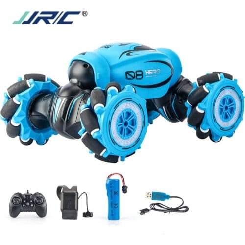 D876 1:16 4WD RC Car Radio Gesture Induction Music Light Twist High Speed Stunt Remote Control off Road Drift Vehicle Car Model