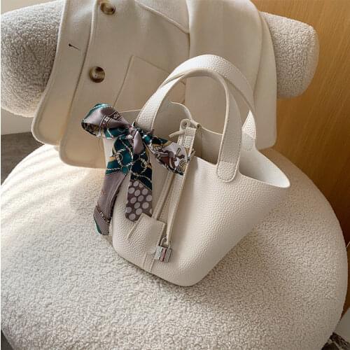 Tote bag for women 2020 popular Korean of the wild one-shoulder messenger fashion bucket bag handbags women bags cute side bag