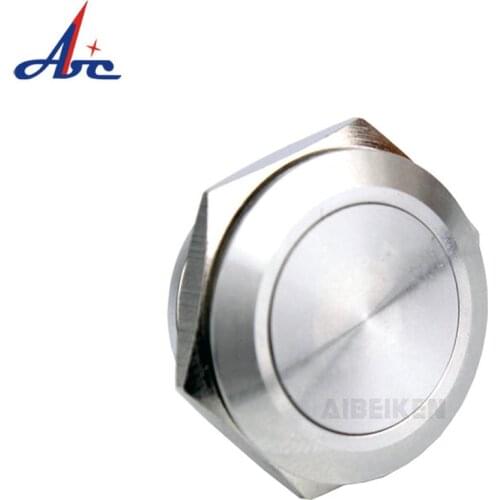 22/25/30mm Momentary Switch Short Strock Stainless Steel Waterproof Metal Push Button Switch