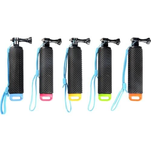Waterproof Floating Hand Grip Monopod for GoPro Hero 9 8 7 6 5 4 Session Yi 4K Sjcam Eken Action Cameras for Go Pro Accessory