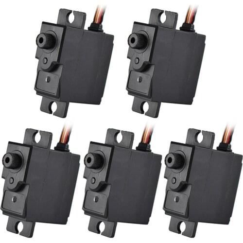 Wltoys 144001 Part 124018 124019 1/12 4WD RC Buggy RC Car Accessory 6kg Plastic Steering Gear Servo