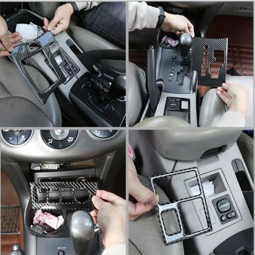 For Toyota Rav4 2006-2012 Car Interior Modification Parts Real Carbon Fiber (Soft) Scratch Resistant And Wear Resistant