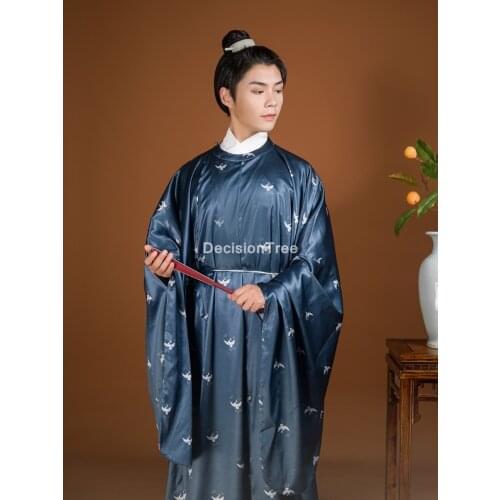 2021 chinese traditional hanfu robe elegant dance costumes ancient tang dynasty men hanfu robe photography clothing suit
