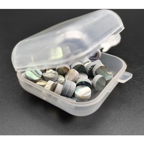 60pcs 2/3/4/5/6*2mm Abalone Shell White Yellow Mother of Pearl Shell Fret Dot Inlay Maker for Guitar Bass Fingerboard