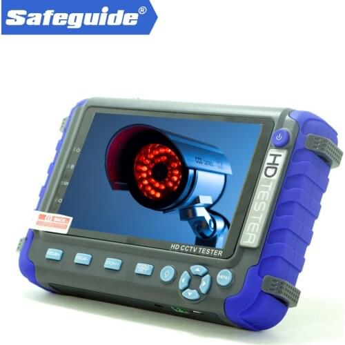 5MP 4MP AHD TVI CVI CVBS Analog Security Camera Tester Monitor IV8C HD CCTV Tester with PTZ UTP cable test