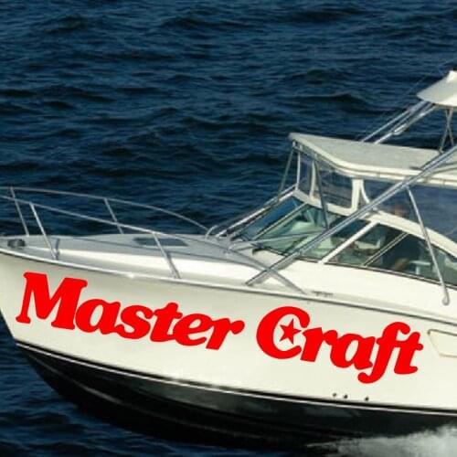 Free shipping mastercraft Car Sticker Fashion Vinyl Car Decorative Accessories Black/White