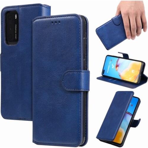 CASES For Huawei Y5P Y8P Cover Case Luxury Magnetic Closure Stand Flip With Card Pocket Luxury Wallet Leather Phone Bags On Y5 P
