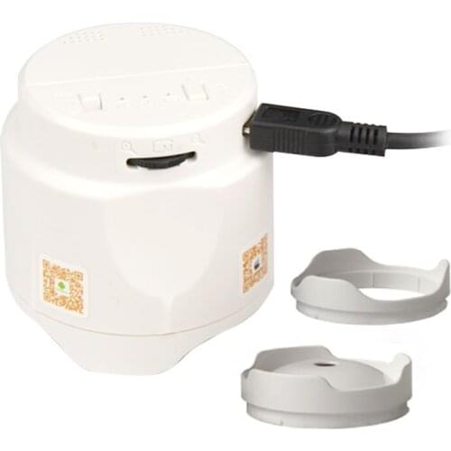 5MP Mini WIFI Digital Microscope LED Illuminated Electronic Magnifier Camera for Iris Skin Hair Care Industrial Inspection