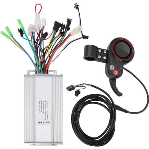 LH100 48V Electric Scooter Electric Mountain Bike Controller LCD Thumb Shifter 2 in 1 450W 500W 1000W Scooter Controller