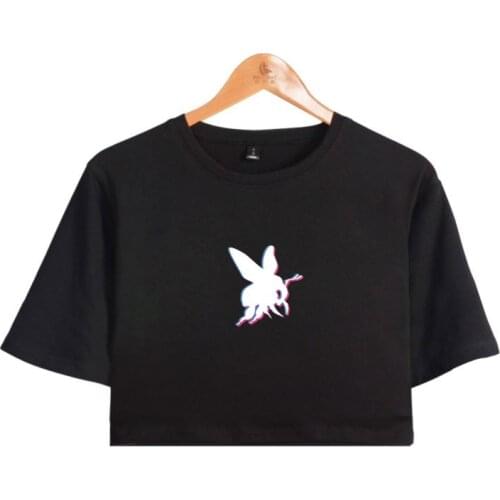 Nessa Barrett Print T shrit For Women Gril Social Media Stars O-Neck Short Sleeve Kids & Adult Funny Fashion Crop Top T-shirt