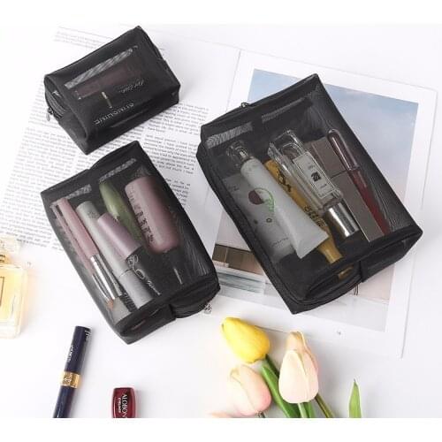 HAIMAITONG Transparent Cosmetic Bags