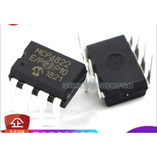 Xinyuan 5pcs/lot MCP4822-E/P MCP4822-EP MCP4822E/P MCP4822EP MCP4822 IC DAC 12BIT DUAL W/SPI 8DIP