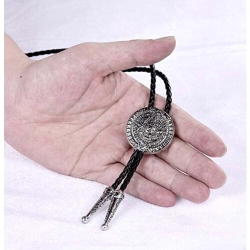 New Mexico Aztec Mayan solar calendar bolo tie bolo tie