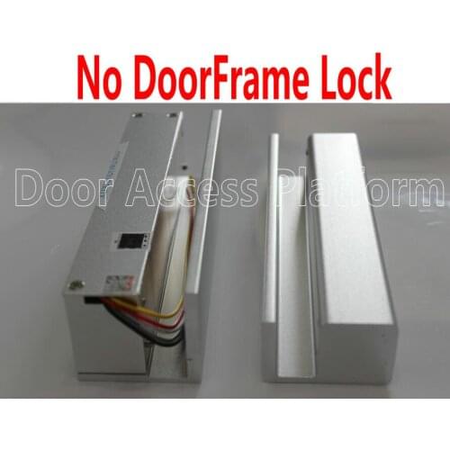 No DoorFrame Bolt lock, Frameless Drop bolt lock for home lock, hotel lock access control system and glass door security opener