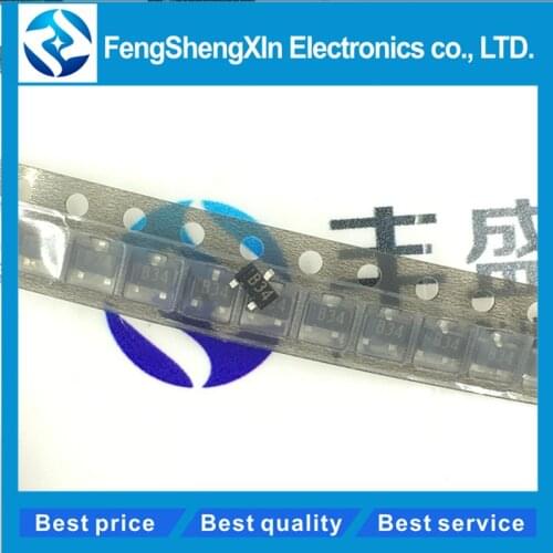 100pcs/lot New 2SC3735 2SC3735-T1B B34 SOT-23 HIGH SPEED SWITCHING NPN SILICON EPITAXIAL TRANSISTOR POWER