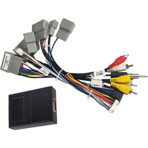 Car Stereo 16 Pin Wiring Harness Connector Adapter Canbus Box For Honda Civic 1.5T CRV 2.4L Breeze