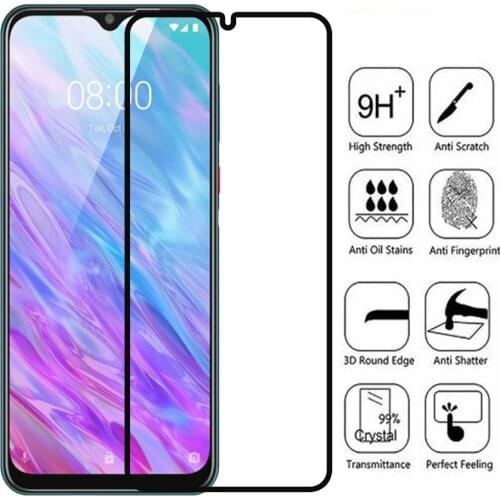 2PCS Full Cover Tempered Glass For Zte Blade 20 Smart Screen Protector protective film For ZTE Blade 20 Smart glass