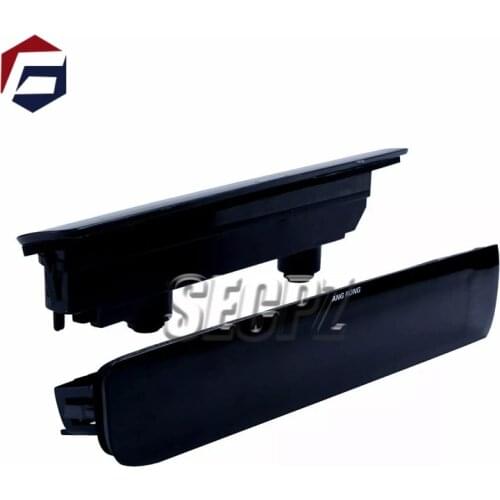 7H0945097C 7E0945097J 7E0945097F 1 Pair 12V 2W Rear Barn Door High Level Third Brake Stop Light Lamp Black Lens Fit for VW T5 T6