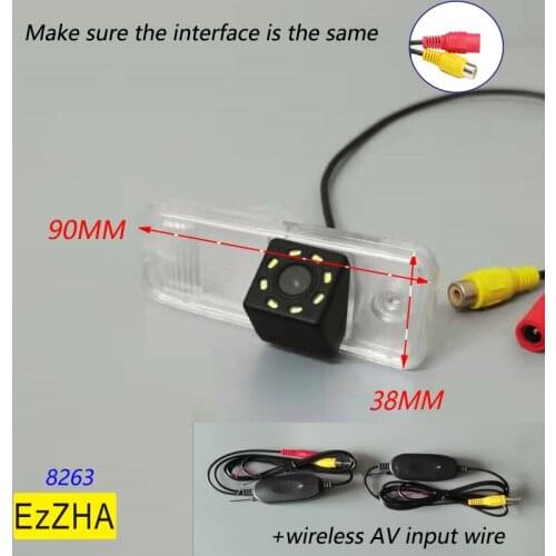 4LED light Dynamic Trajectory Tracks Car Rear View Camera For Hyundai Santa Fe IX25 Azera Carens Creta Grand SantaFe IX45 XL HG