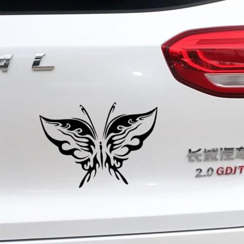 Car Stickers Butterfly Beautiful Lovely Creative Decals Decoration For Trunk Windshield Auto Tuning Styling Vinyls D40