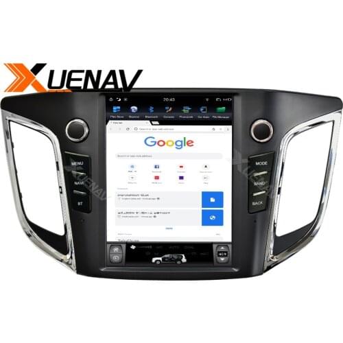XUENAV 10.4 Inch Car Auto Radio DVD Player For-Hyundai IX25 2014-2018 GPS Navigation Vertical Screen Stereo Android System