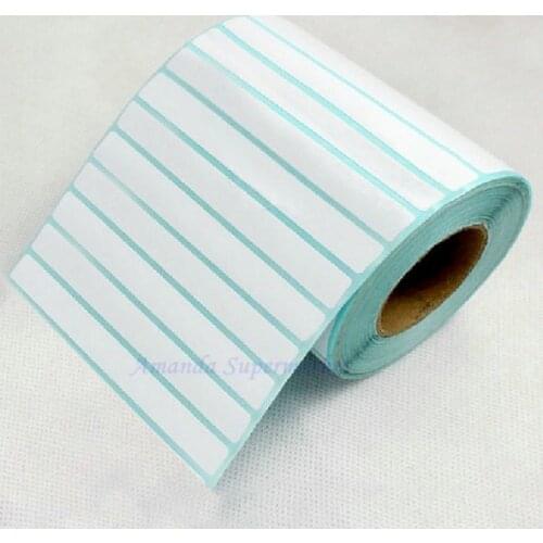 Sticker Label 70*8 mm 3000 Pcs/Roll Thermal Label Blank Label For Supermarket Logistics Barcode Price Label High Quality