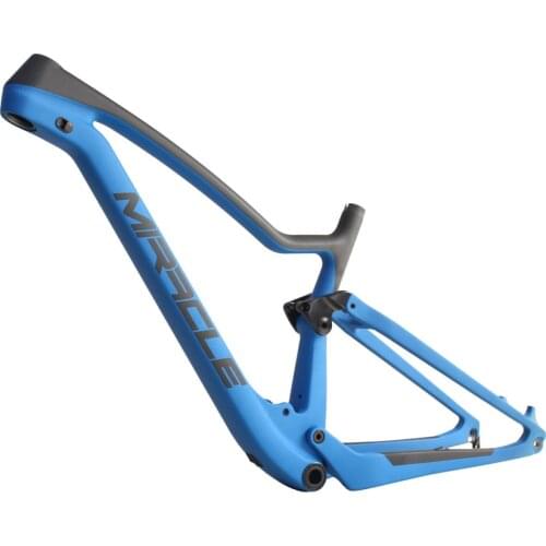 Miracle Carbon Frame Boost 29er Full Suspension Mountain Bike Frame Rear 12x148mm
