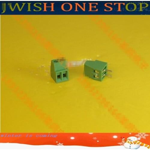 Screw type PCB terminal block 500 128L 128 7.5MM 2.54MM 3.81MM 2P 3P 4P 7.5 2.54 3.81 128-7.5mm 128-2.54mm 128-3.81mm