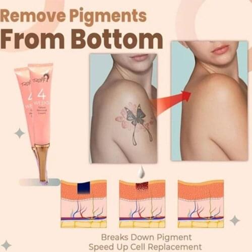 13ml Permanent Tattoo Removal Cream No Pain Remover Cream Permanent Body Art Skin Eyebrow Fading Tattoo Supplies Cream