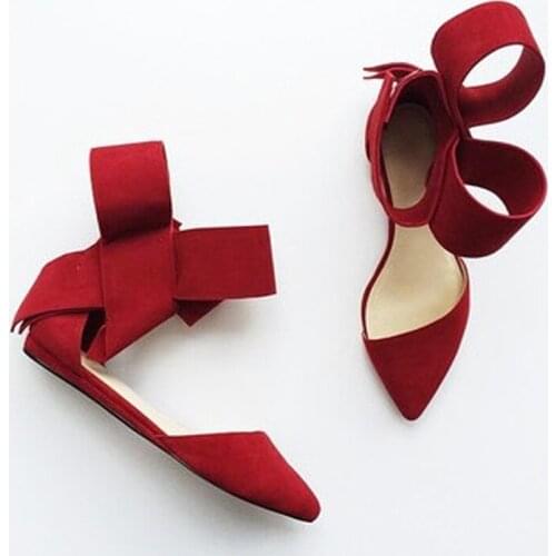 Summer Girls Simple Big Butterfly Knot Decor Women Clip toe Sandals Beauty Bowtie Straps Cut out Flip Flops Sandal Flats Shoes