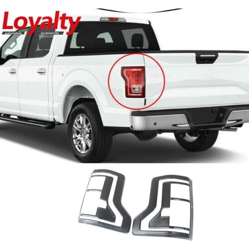 Loyalty for Ford F150 XL/XLT 2015 2016 2017 Rear Taillight Tail Light Cover Trim Exterior Truck Decors Car Accessories