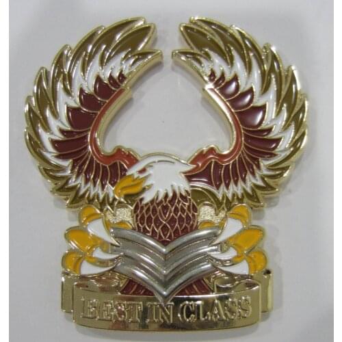 Best selling for aluminum alloy gold coin new eagle logo coin