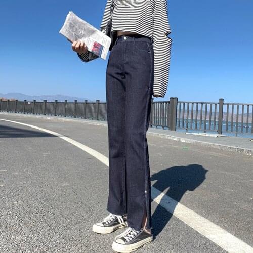 Baggy Jeans High Waist Casual Street Style Versatile Denim Ladie Long Pants Vintage Jeans Retro Quality Fashion Trousers