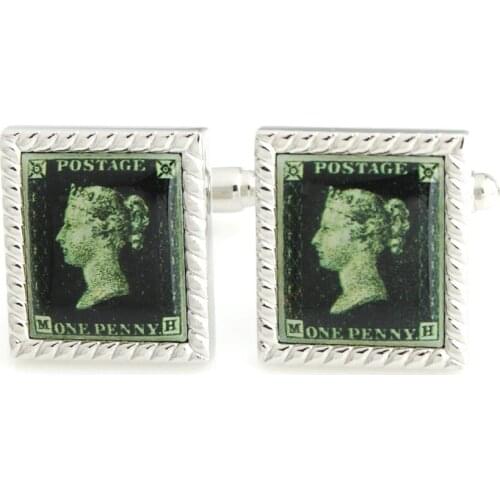 YH-869 Fashion Novelty Stamp,Mona Lisa Cufflinks, Mens Jewelry - Factory Direct Wholesale