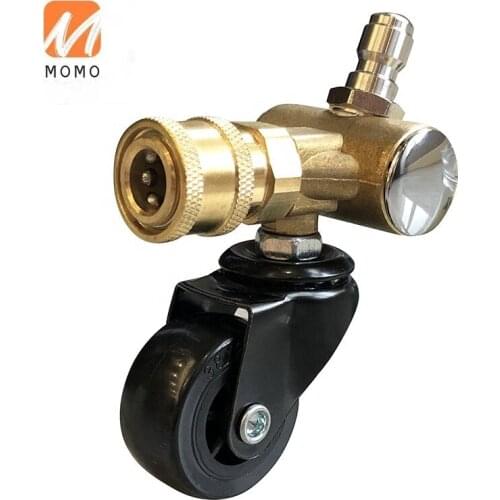 Pressure washer undercarriage cleaner angle wheel 4000psi power washer accessories