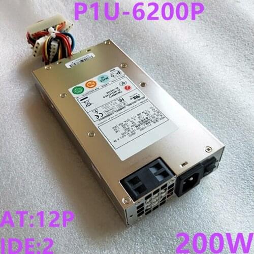 New PSU For Zippy Emacs POS 1U AT 12P 200W Power Supply P1U-6200P