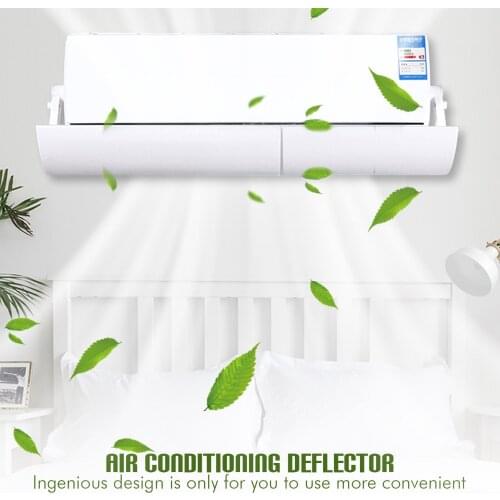 Air Conditioning Deflector Universal Retractable Adjustable Air Conditioner Windshield Wind Shield Panel Baffle for Home Office